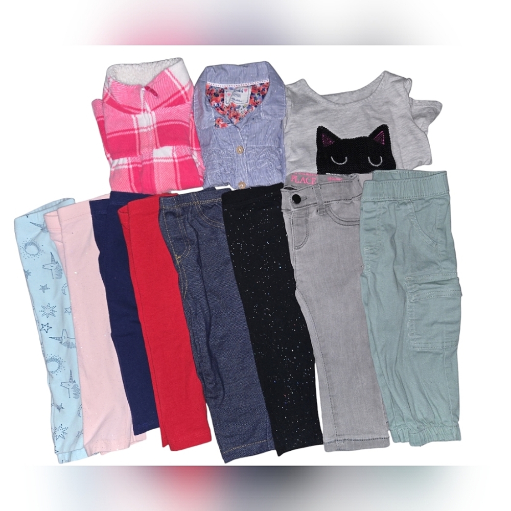 Girls 17 Piece Bundle Size 18/24Months - Picture 2 of 16